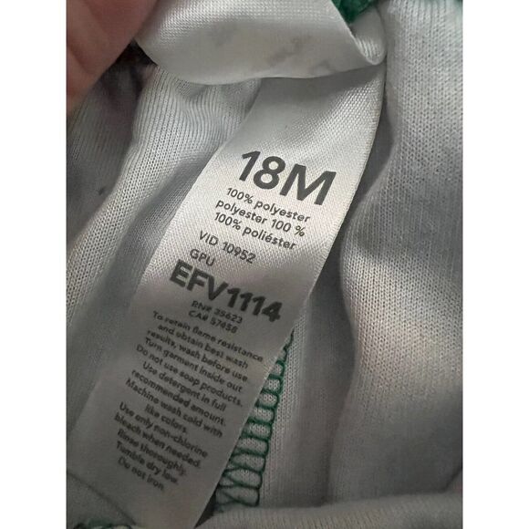 Just One You Christmas Santa Pajama Set 2 piece Baby 18m - Picture 7 of 7